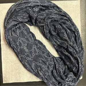Sperry Top-Sider Infinity Scarf Nautical Blue Navy Print